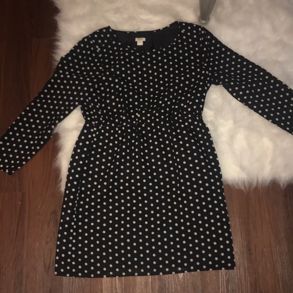 Jcrew long sleeve dress